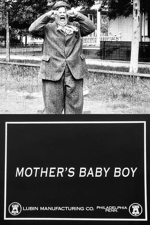 Movie poster for Mother's Baby Boy (1914)