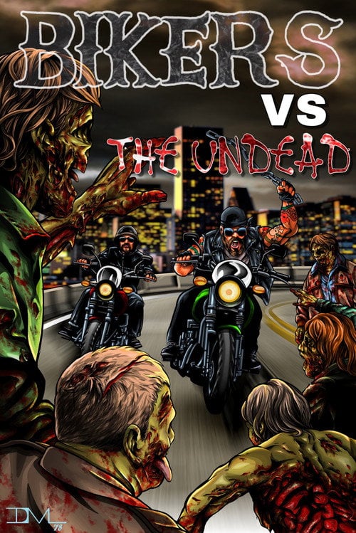 Movie poster for Bikers Versus the Undead (1985)