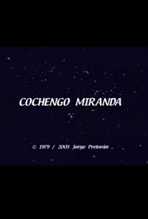 Movie poster for Cochengo Miranda (1975)