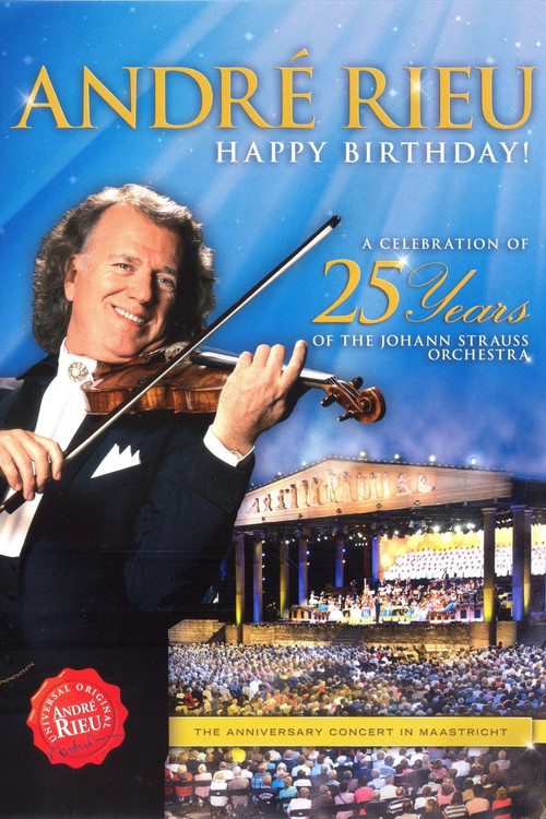 Movie poster for Andre Rieu : Happy Birthday (2013)