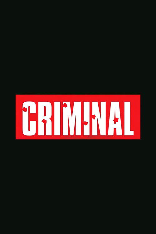 Criminal poster