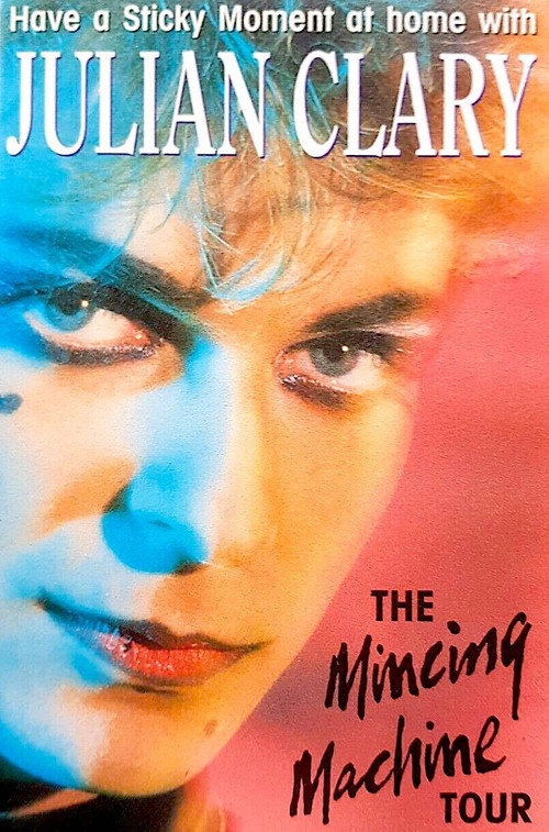 Movie poster for Julian Clary: The Mincing Machine Tour (1989)