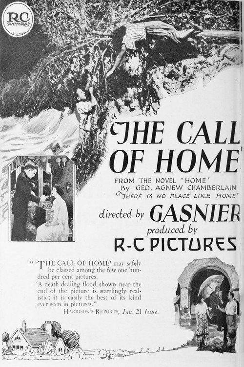 Movie poster for The Call of Home (1922)