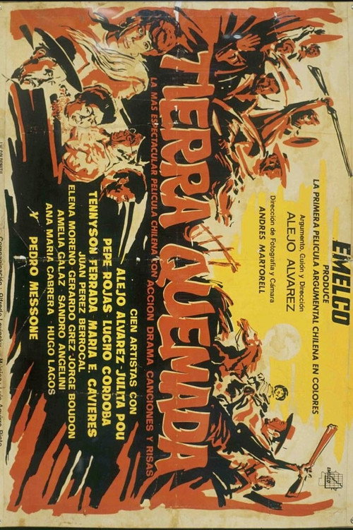 Movie poster for Tierra quemada (1968)