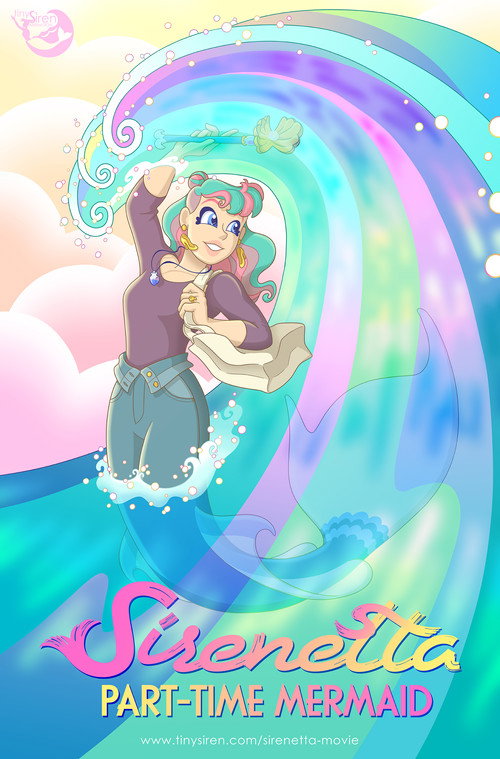 Movie poster for Sirenetta: Part-Time Mermaid