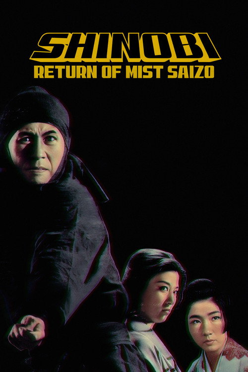 Movie poster for Shinobi No Mono 5: Return of Mist Saizo (1964)