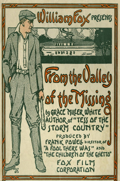 Movie poster for From the Valley of the Missing (1915)