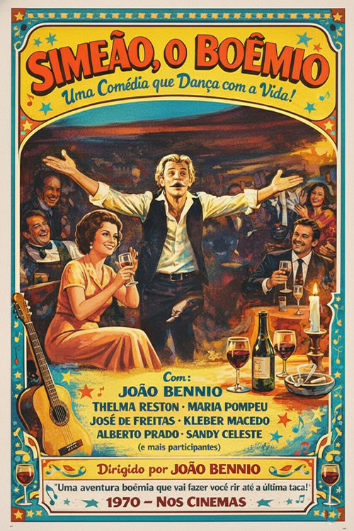 Movie poster for Simeão, o Boêmio (1970)