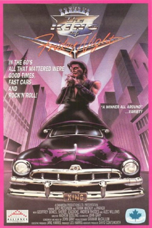 Movie poster for The King of Friday Night (1985)