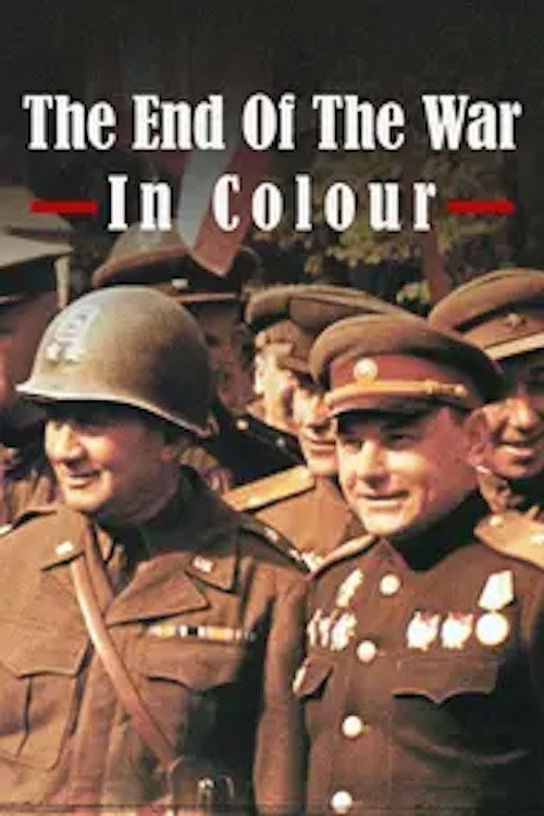 Series poster for The End of the War in Colour (2020)