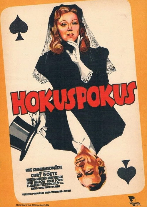 Movie poster for Hokuspokus (1953)