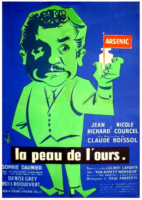 Movie poster for La Peau de l'ours (1957)