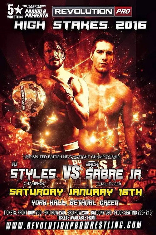Movie poster for RevPro High Stakes 2016 (2016)