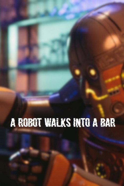 Movie poster for A Robot Walks Into a Bar (2014)