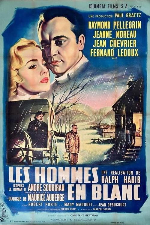 Movie poster for Les Hommes en blanc (1955)