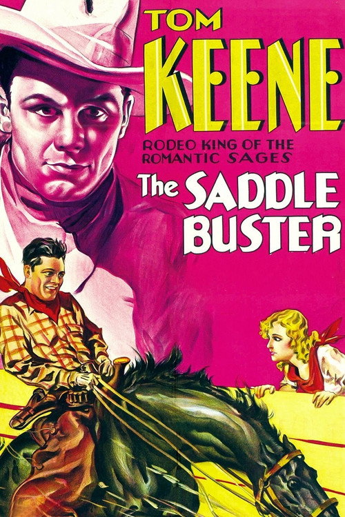 Movie poster for The Saddle Buster (1932)