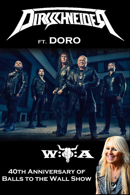 Movie poster for Dirkschneider: 40th Anniversary of Balls to the Wall Show - W:O:A 2025 (2025)