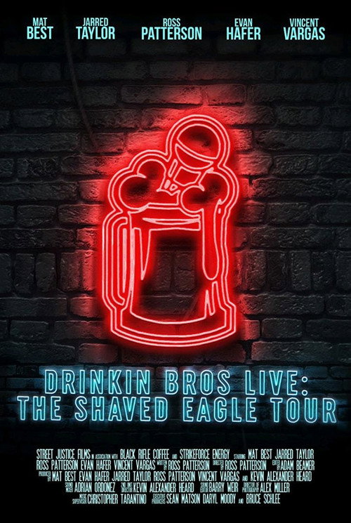 Movie poster for Drinkin' Bros Live: The Shaved Eagle Tour (2017)