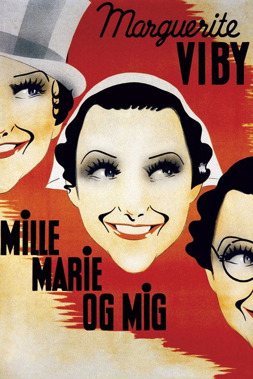 Movie poster for Mille, Marie og mig (1937)