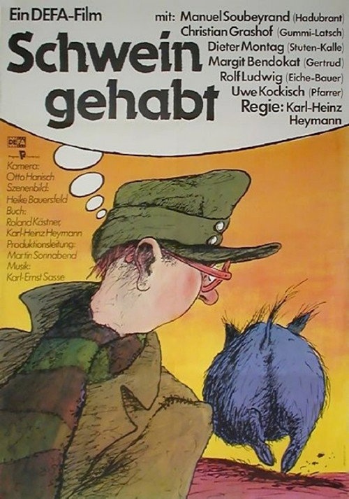 Movie poster for Schwein gehabt (1988)