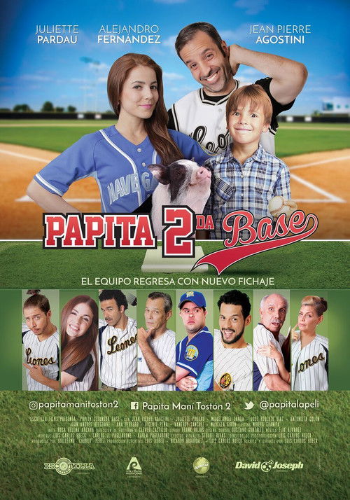 Movie poster for Papita 2da Base (2017)