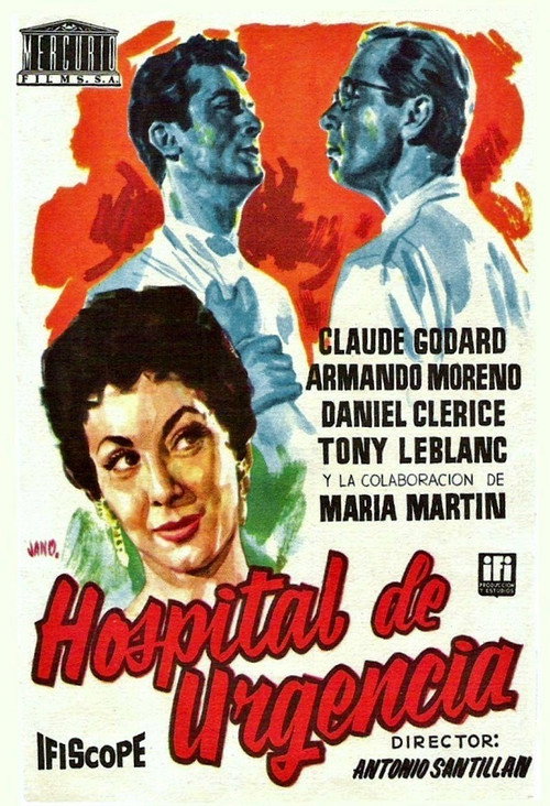 Movie poster for Hospital de urgencia (1956)
