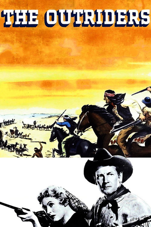 Movie poster for The Outriders (1950)
