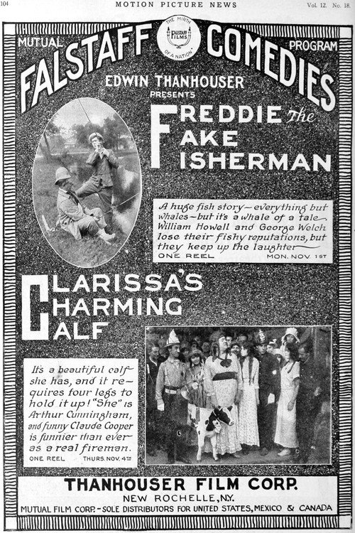 Movie poster for Clarissa's Charming Calf (1915)