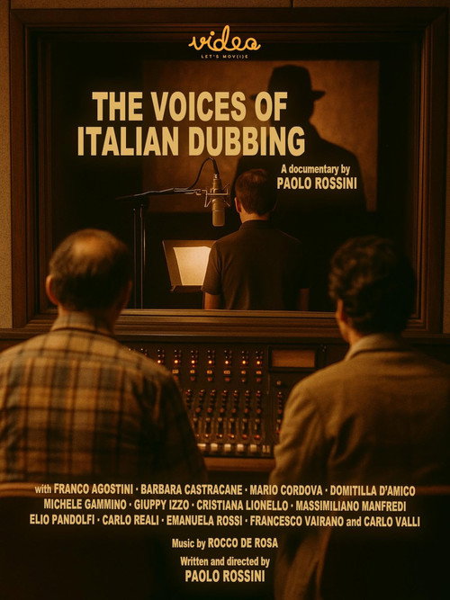 Movie poster for Le voci del doppiaggio italiano (2025)