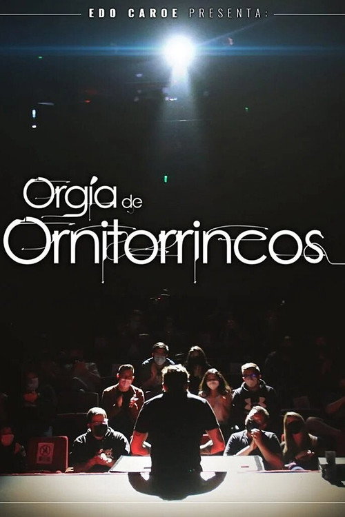 Movie poster for Edo Caroe: Orgía de Ornitorrincos