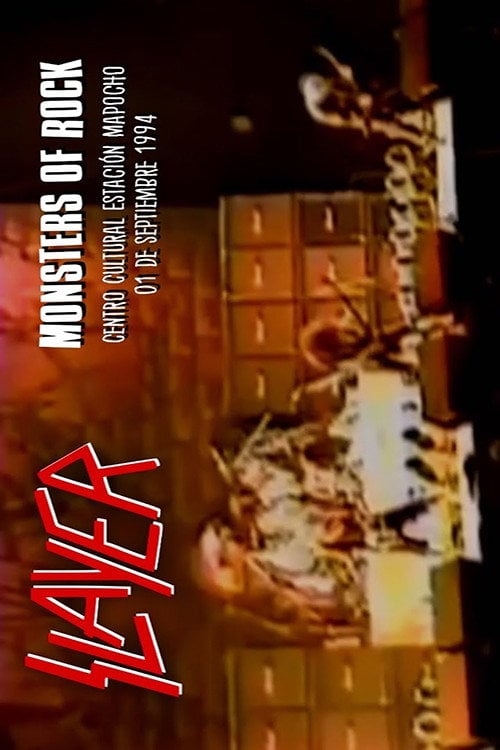Movie poster for Slayer: Monsters of Rock Chile (1994)