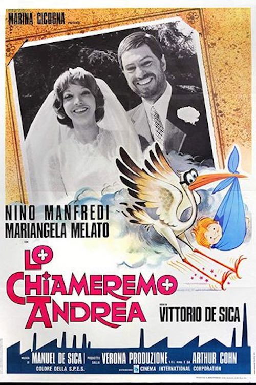 Movie poster for We'll Call Him Andrea (1972)