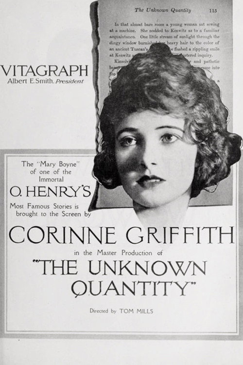 Movie poster for The Unknown Quantity (1919)
