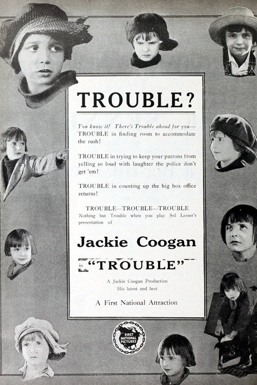 Movie poster for Trouble (1922)
