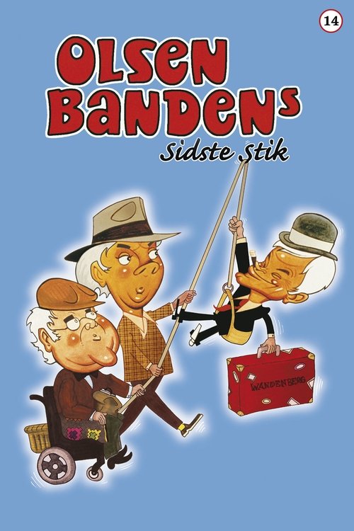 Movie poster for The Olsen Gang's Last Trick (1998)