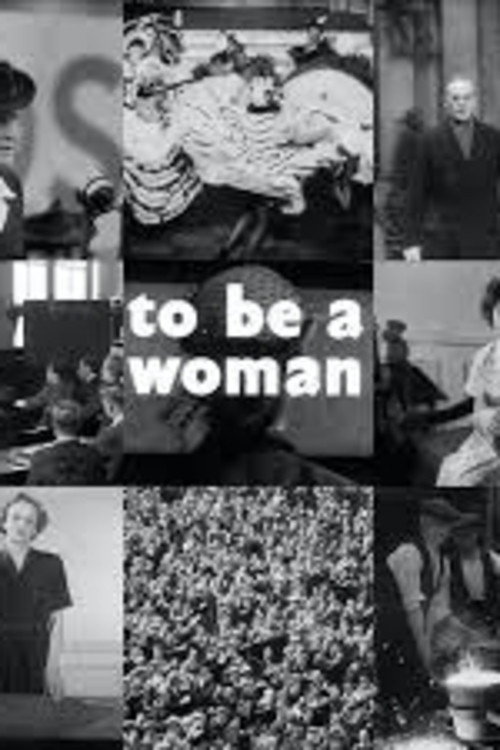 Movie poster for To Be a Woman (1951)