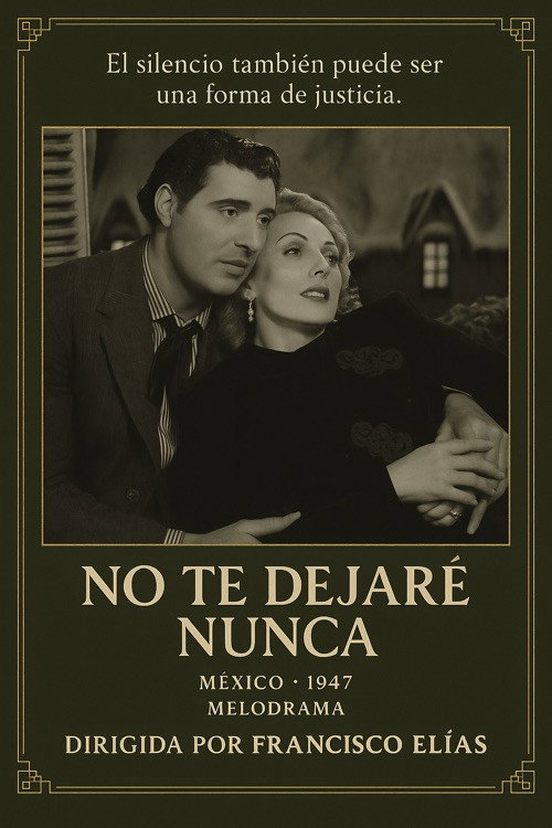 Movie poster for No te dejaré nunca (1948)