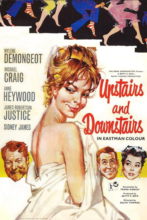 Movie poster for Upstairs and Downstairs (1959)