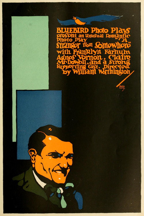 Movie poster for A Stranger from Somewhere (1916)