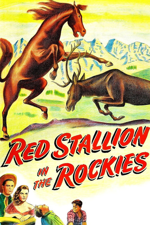 Movie poster for Red Stallion In The Rockies (1949)