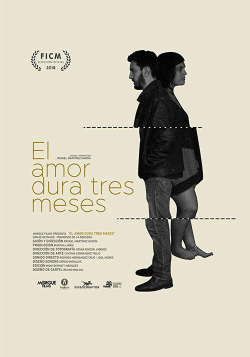 Movie poster for Love Lasts Three Months (2018)