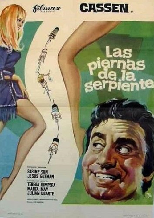 Movie poster for Las piernas de la serpiente (1970)