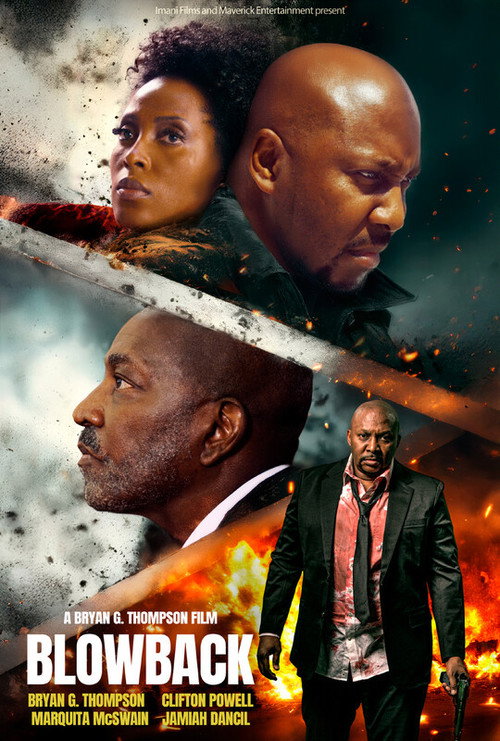 Movie poster for Blowback