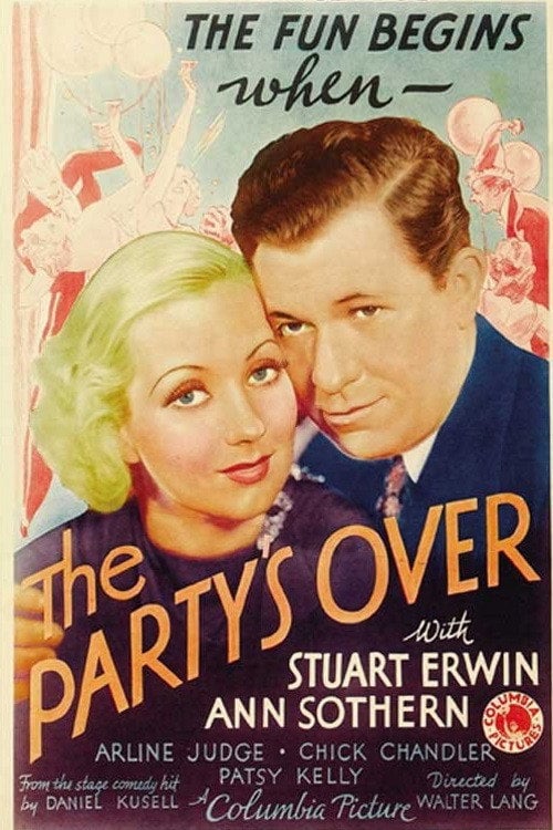 Movie poster for The Party's Over (1934)