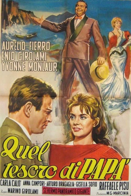 Movie poster for Quel tesoro di papà (1959)