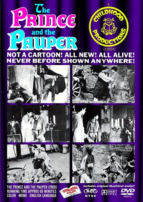 Movie poster for The Adventures of the Prince and the Pauper (1969)