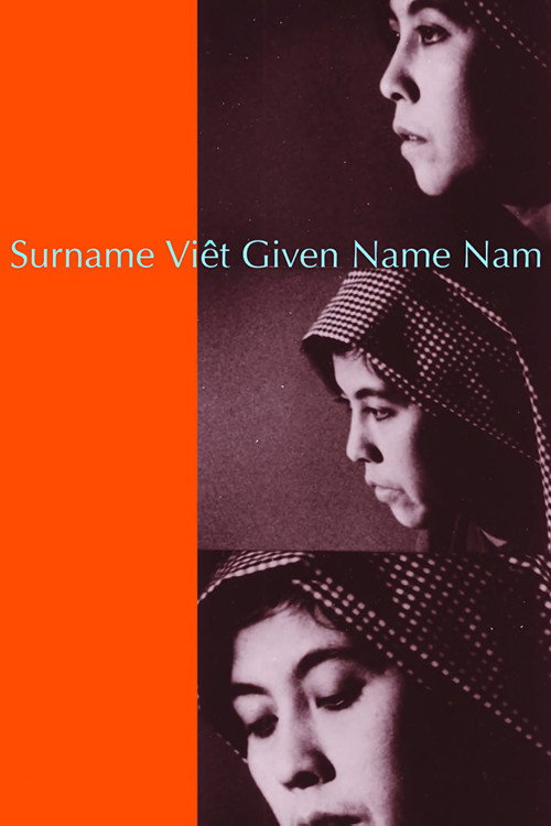 Movie poster for Surname Viêt Given Name Nam (1989)
