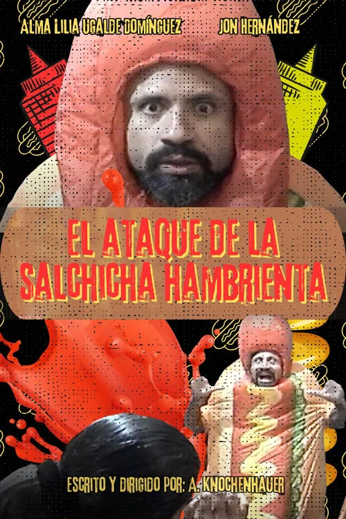 Movie poster for El ataque de la salchicha hambrienta (2023)