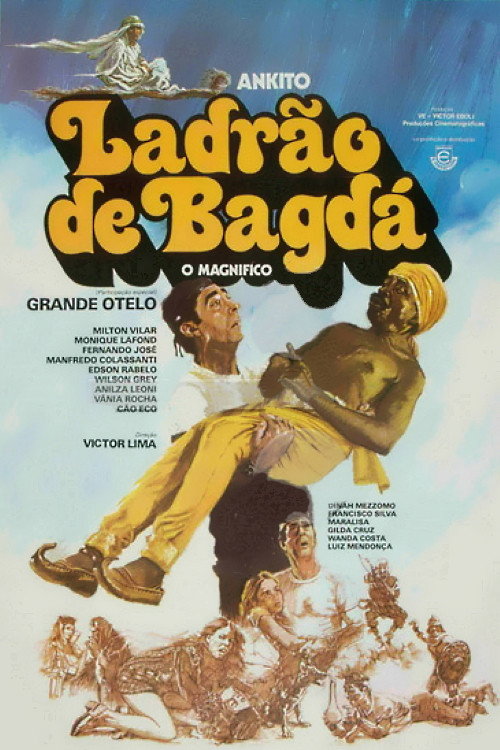 Movie poster for Ladrão de Bagdá (1976)