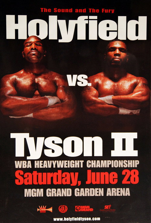 Movie poster for Mike Tyson vs. Evander Holyfield II (1997)